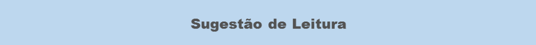 Sugestão de leitura